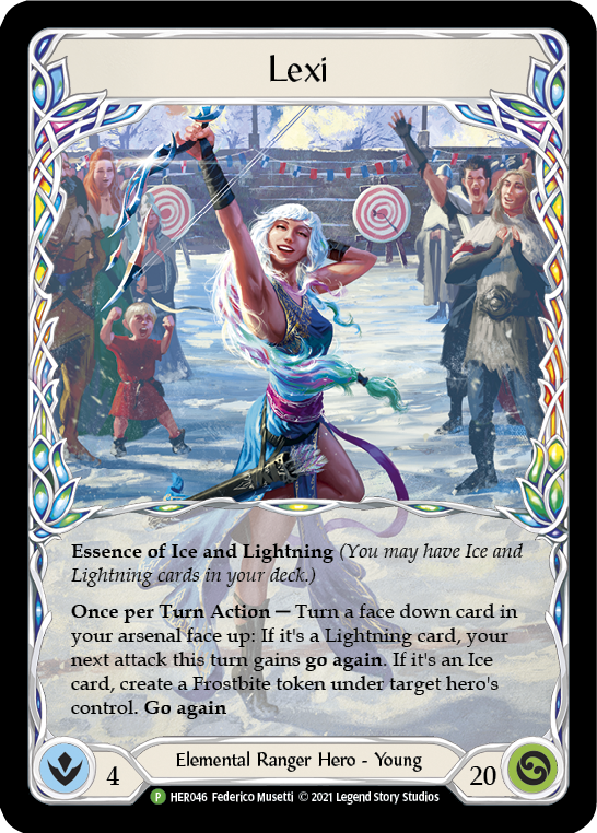 Lexi [HER046] (Promo)  Cold Foil | Card Citadel