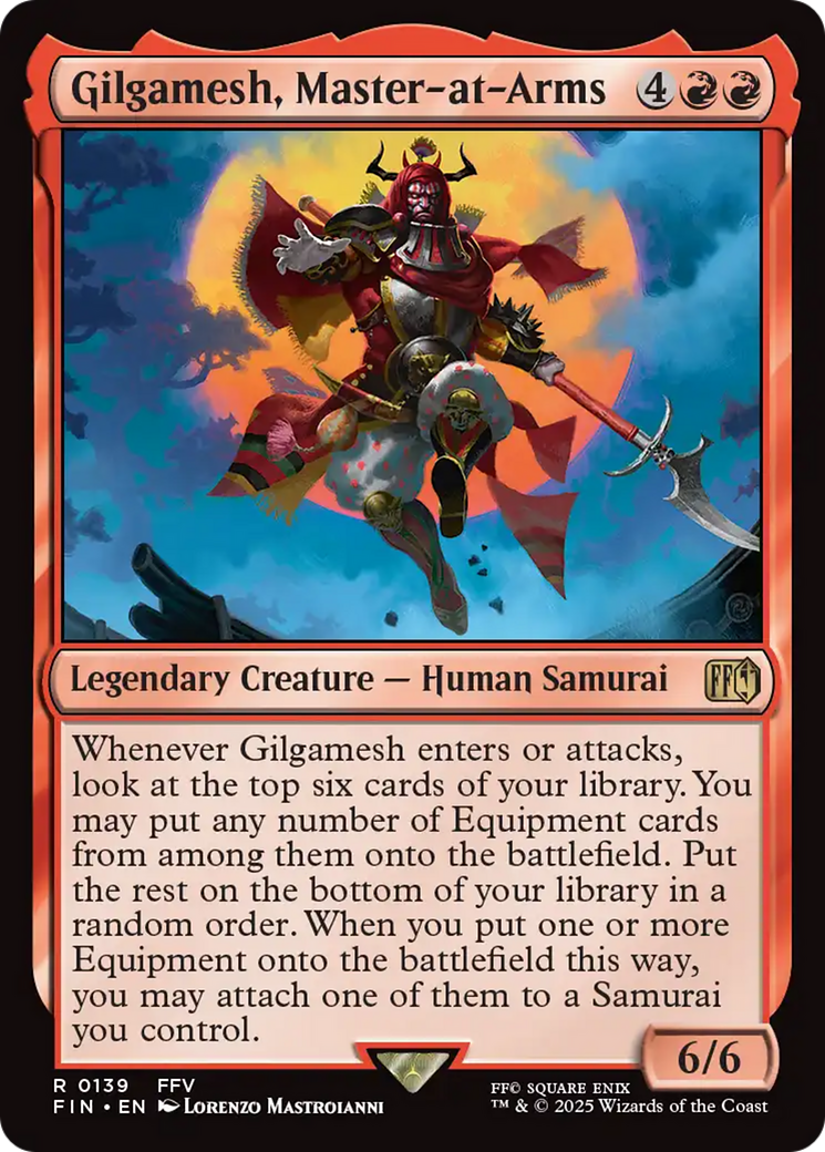 Gilgamesh, Master-at-Arms [FINAL FANTASY] | Card Citadel