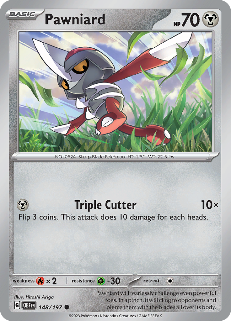 Pawniard (148/197) [Scarlet & Violet: Obsidian Flames] | Card Citadel