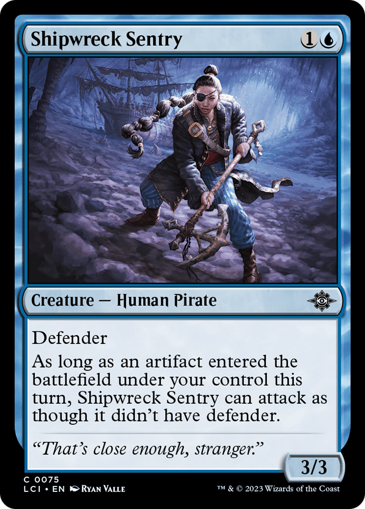 Shipwreck Sentry [The Lost Caverns of Ixalan] | Card Citadel