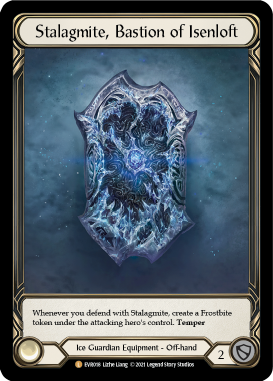 Stalagmite, Bastion of Isenloft [EVR018] (Everfest)  1st Edition Cold Foil | Card Citadel