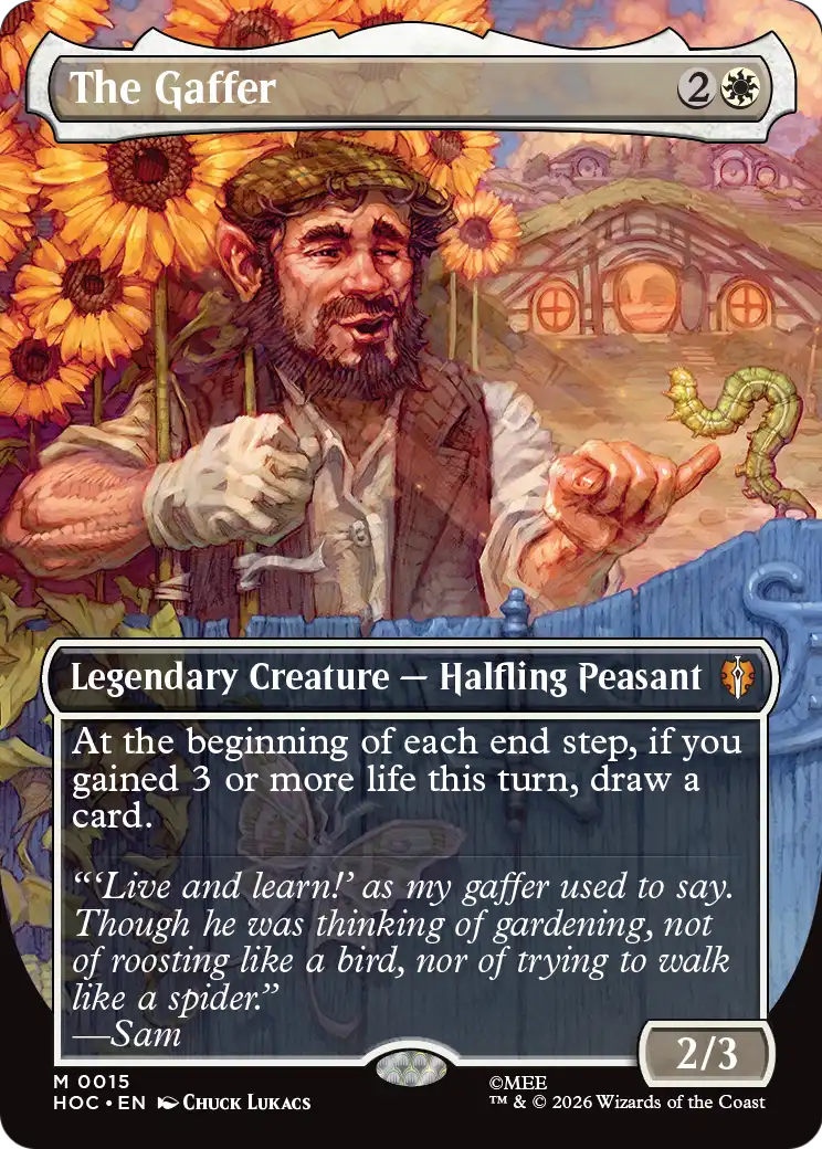 The Gaffer (Borderless) [The Hobbit] | Card Citadel