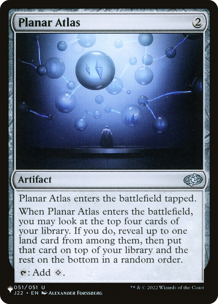 Planar Atlas [The List Reprints] | Card Citadel