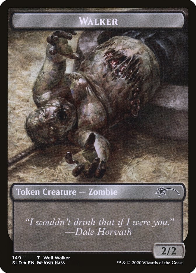 Walker Token (149 // 150) Double-Sided Token [Secret Lair Drop Series] | Card Citadel