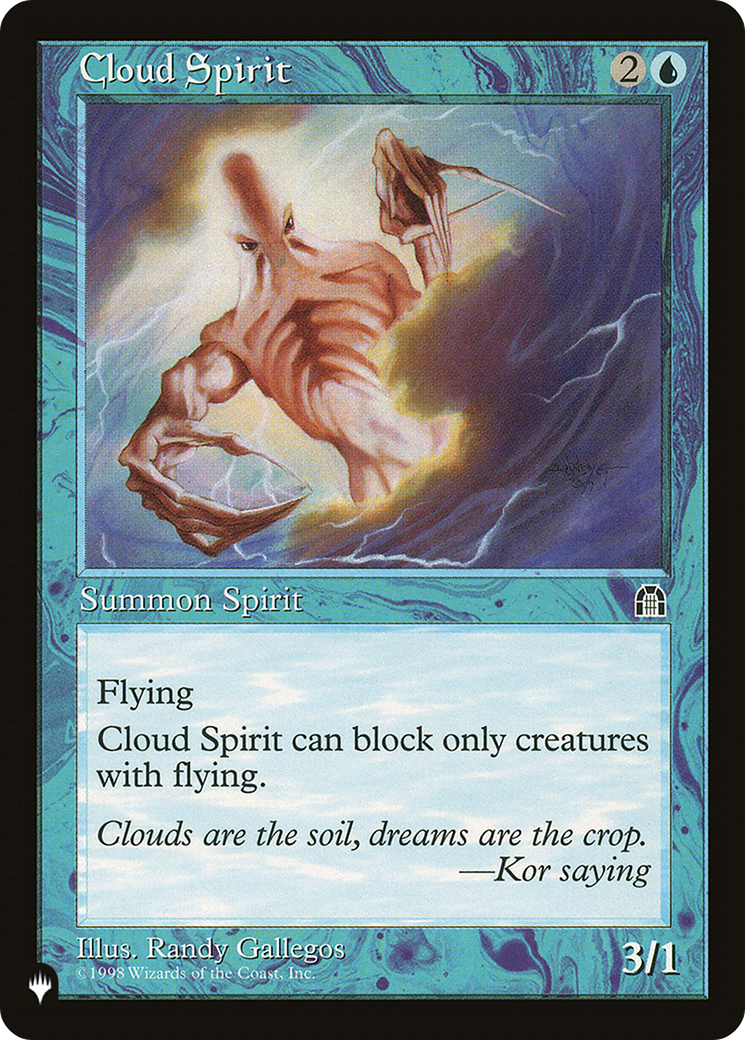 Cloud Spirit [The List Reprints] | Card Citadel