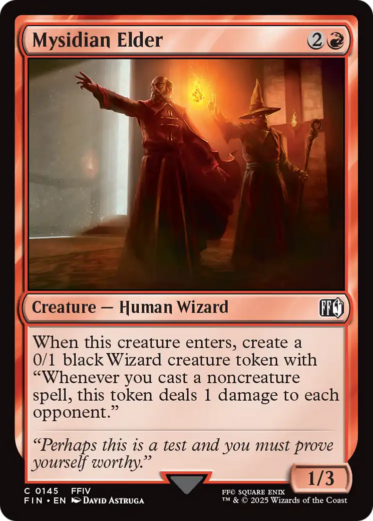 Mysidian Elder [FINAL FANTASY] | Card Citadel