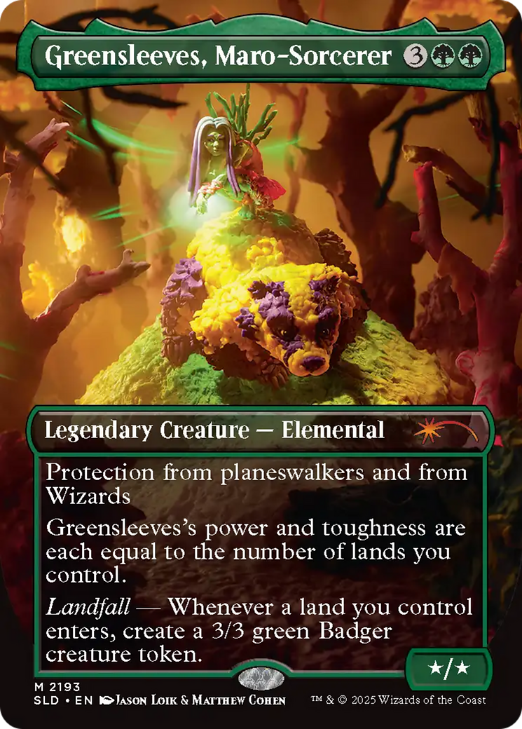 Greensleeves, Maro-Sorcerer [Secret Lair Drop Series] | Card Citadel