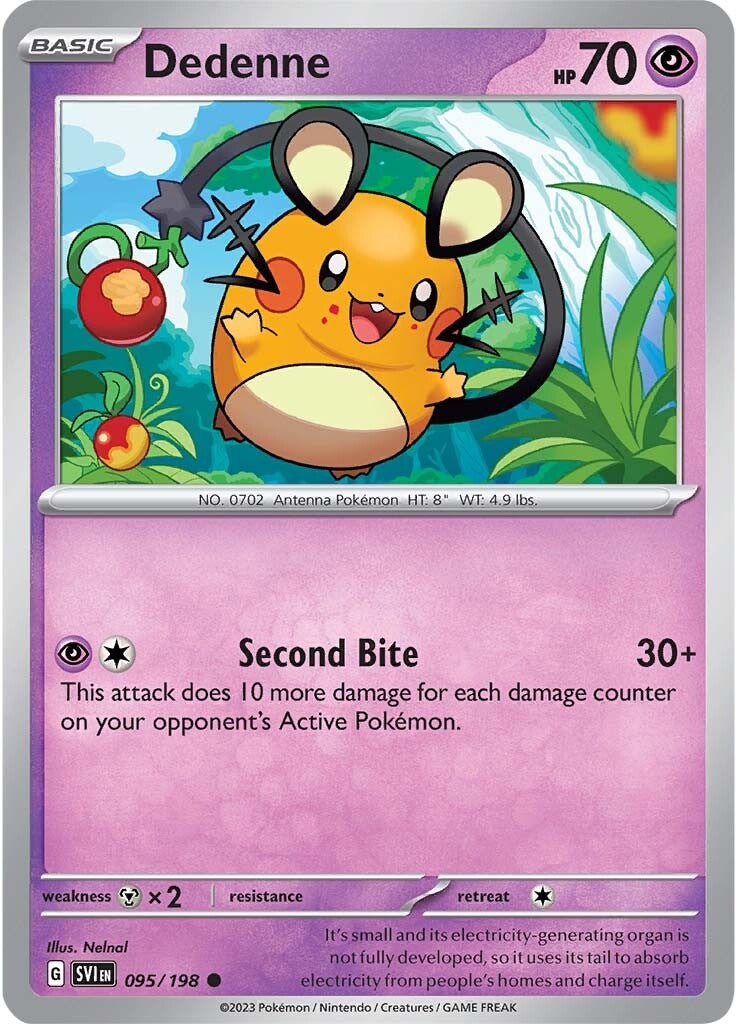 Dedenne (095/198) [Scarlet & Violet: Base Set] | Card Citadel