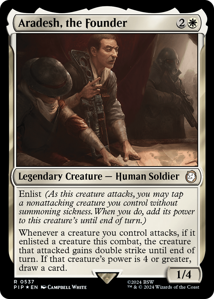 Aradesh, the Founder (Surge Foil) [Fallout] | Card Citadel