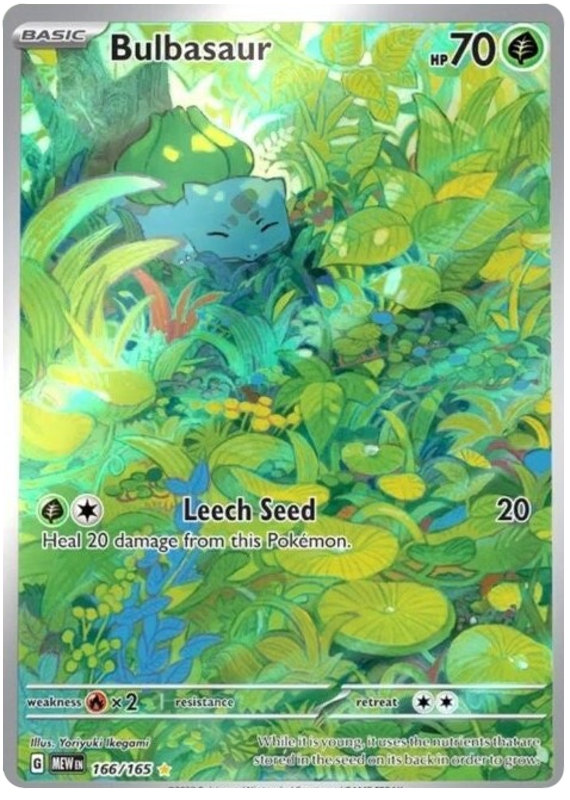 Bulbasaur (166/165) [Scarlet & Violet: 151] | Card Citadel