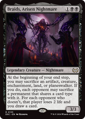 Braids, Arisen Nightmare [Duskmourn: House of Horror Commander] | Card Citadel