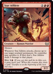 Star Athlete [Duskmourn: House of Horror Commander] | Card Citadel