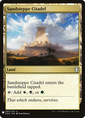 Sandsteppe Citadel [Mystery Booster] | Card Citadel