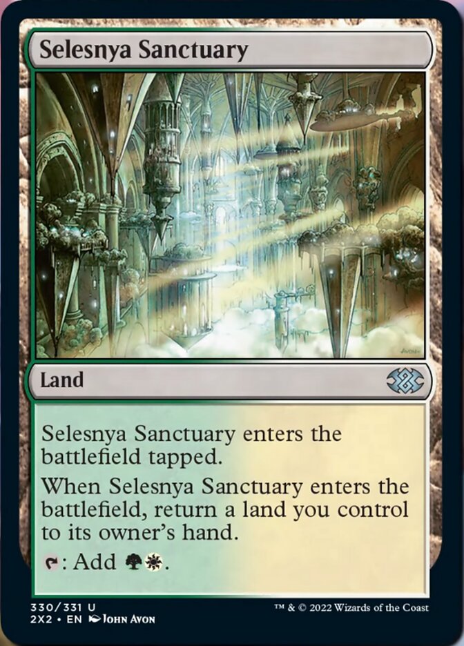 Selesnya Sanctuary [Double Masters 2022] | Card Citadel