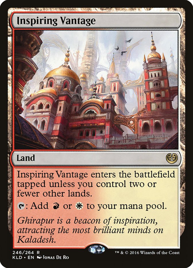 Inspiring Vantage [Kaladesh] | Card Citadel