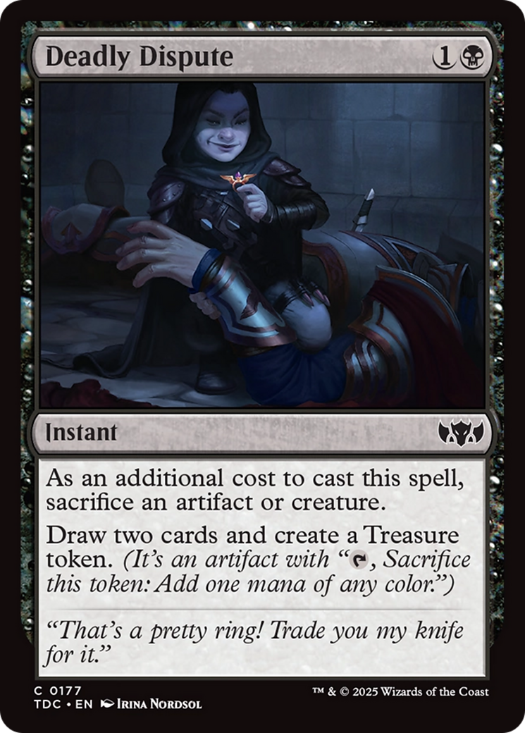 Deadly Dispute [Tarkir: Dragonstorm Commander] | Card Citadel