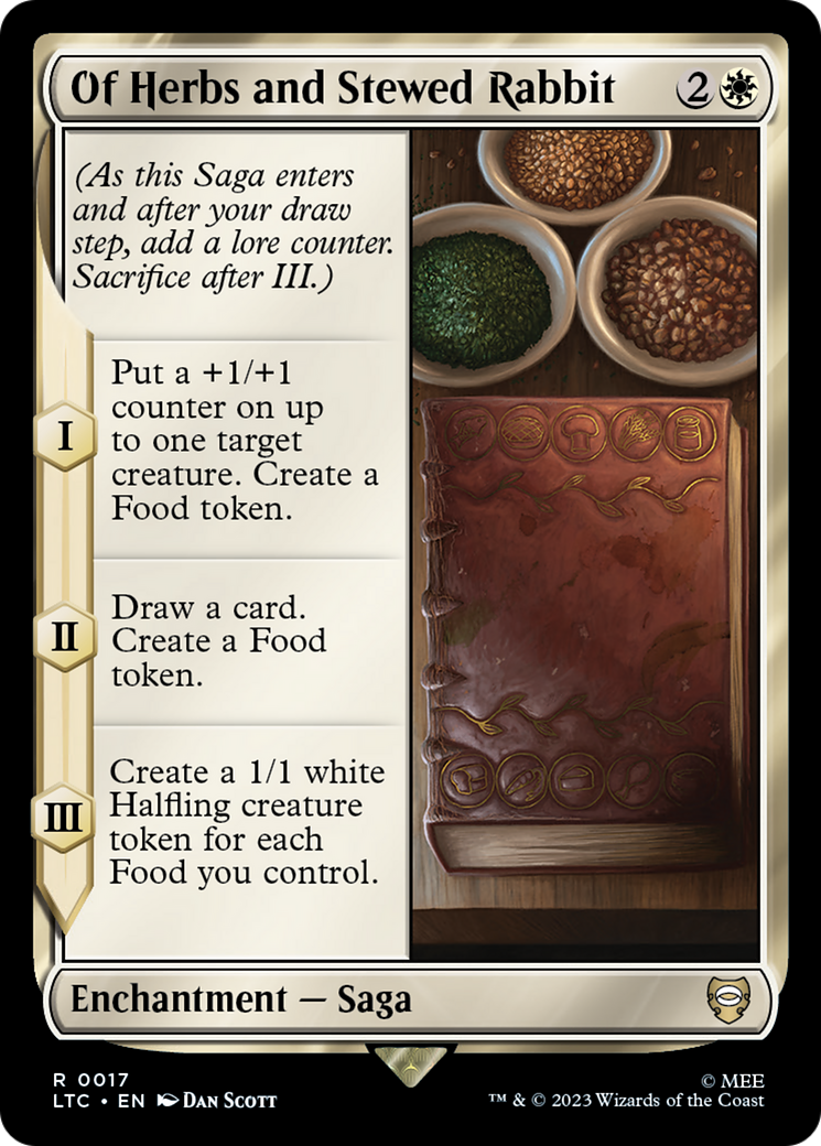 Of Herbs and Stewed Rabbit [The Lord of the Rings: Tales of Middle-Earth Commander] | Card Citadel