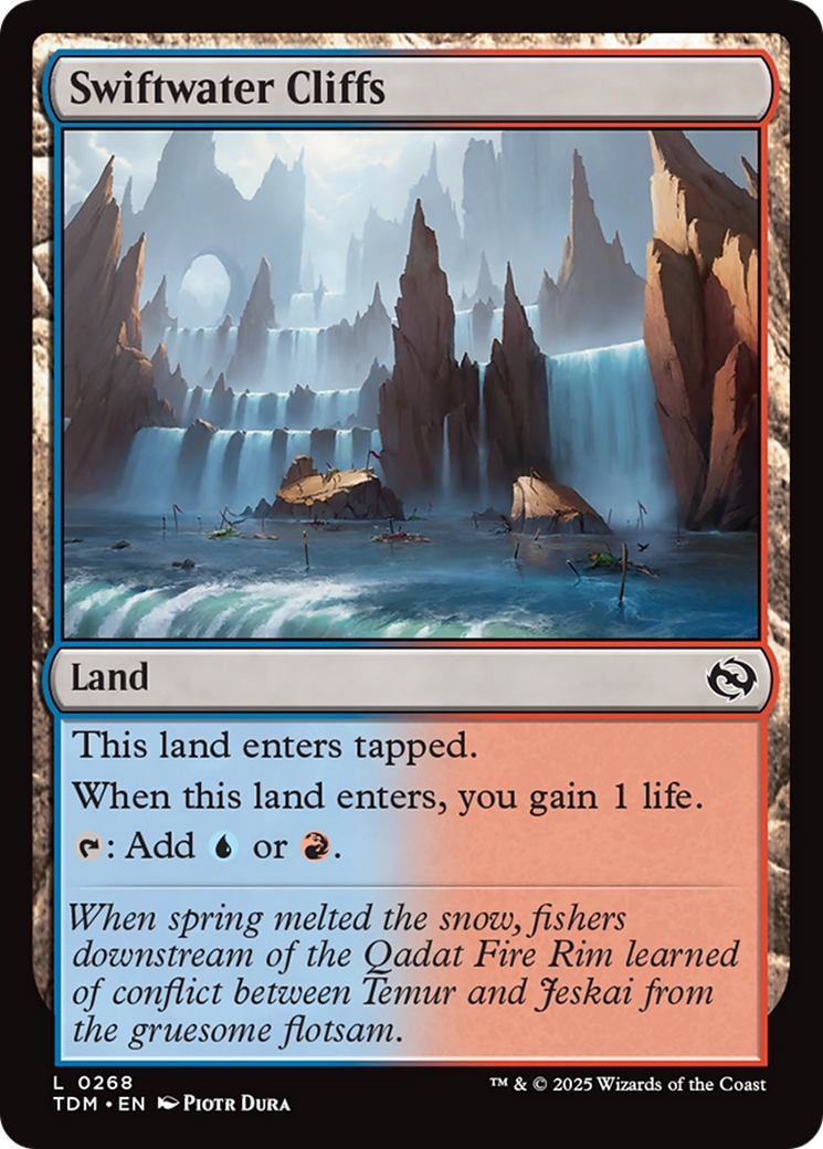 Swiftwater Cliffs [Tarkir: Dragonstorm] | Card Citadel