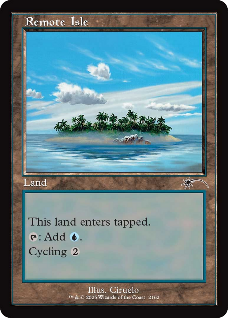 Remote Isle (Retro Frame) [Secret Lair Drop Series] | Card Citadel