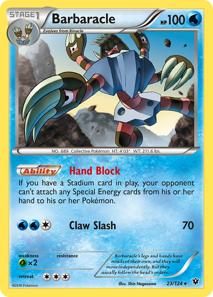 Barbaracle (23/124) [XY: Fates Collide] | Card Citadel