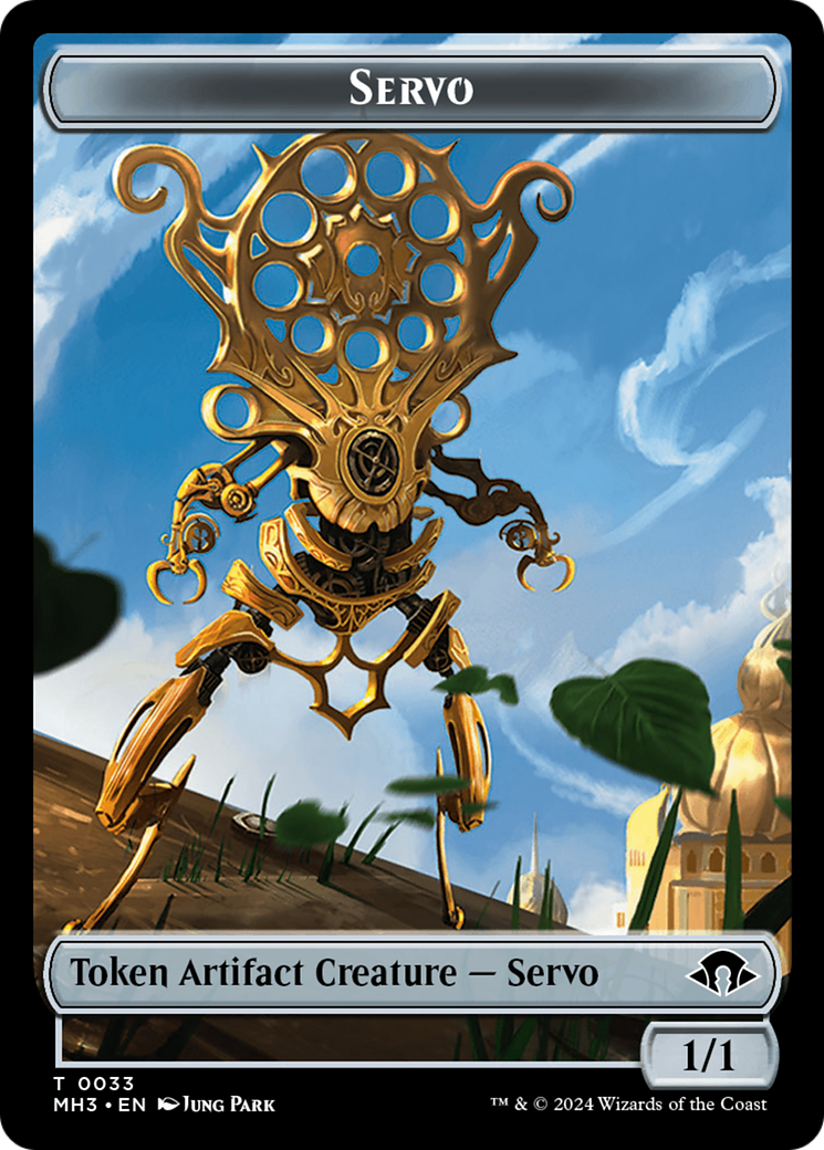 Energy Reserve // Servo Double-Sided Token [Modern Horizons 3 Tokens] | Card Citadel