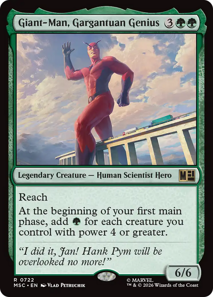 Giant-Man, Gargantuan Genius [Marvel Super Heroes Commander] | Card Citadel