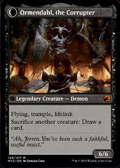 Jerren, Corrupted Bishop // Ormendahl, the Corrupted [Innistrad: Midnight Hunt] | Card Citadel