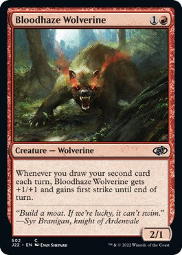 Bloodhaze Wolverine [Jumpstart 2022] | Card Citadel