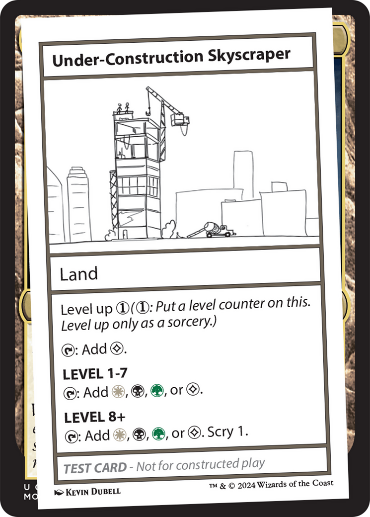 Under-Construction Skyscraper [Mystery Booster 2 Playtest Cards] | Card Citadel