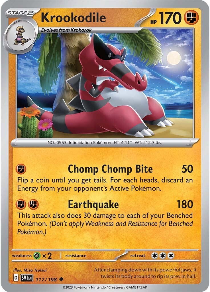 Krookodile (117/198) [Scarlet & Violet: Base Set] | Card Citadel