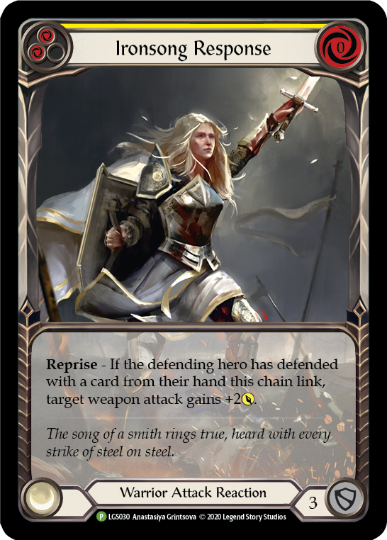 Ironsong Response (Yellow) [LGS030] (Promo) | Card Citadel