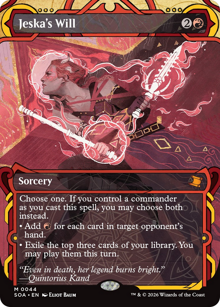 Jeska's Will [Secrets of Strixhaven: Mystical Archive] | Card Citadel