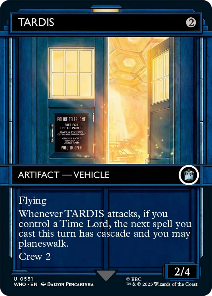 TARDIS (Showcase) [Doctor Who] | Card Citadel