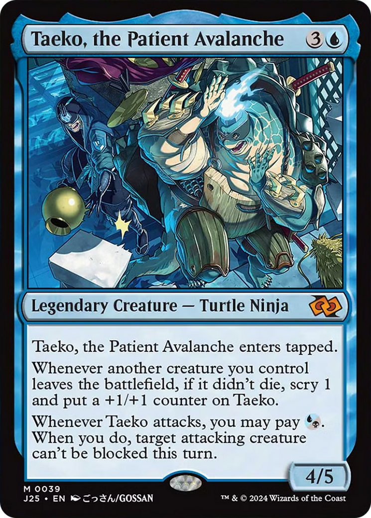 Taeko, the Patient Avalanche (Anime) [Foundations Jumpstart] | Card Citadel