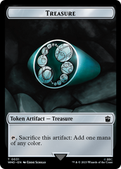 Alien // Treasure (0031) Double-Sided Token [Doctor Who Tokens] | Card Citadel