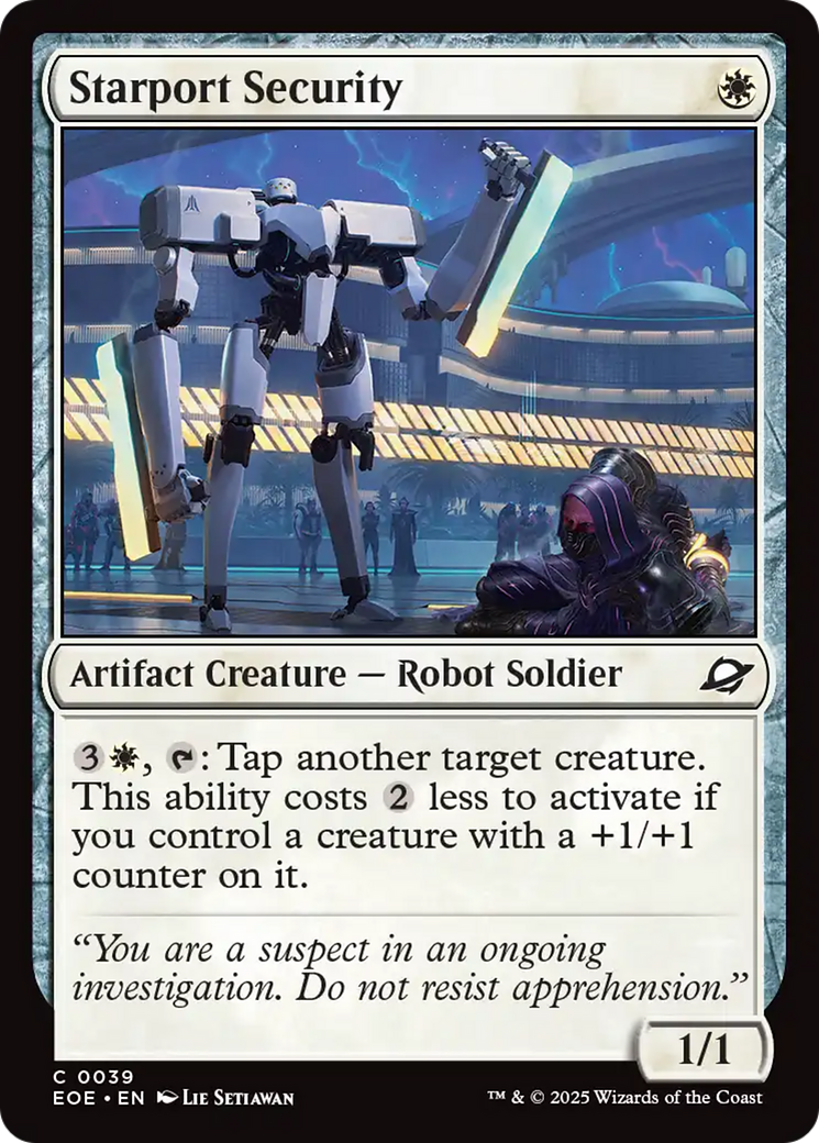 Starport Security [Edge of Eternities] | Card Citadel