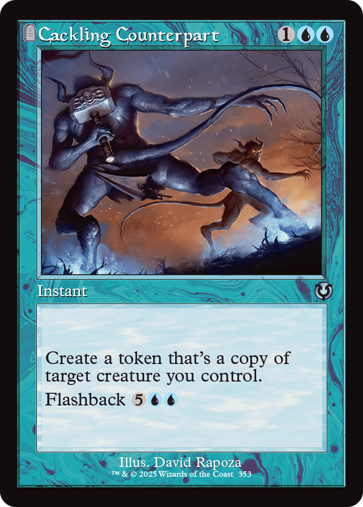 Cackling Counterpart (Retro Frame) [Innistrad Remastered] | Card Citadel