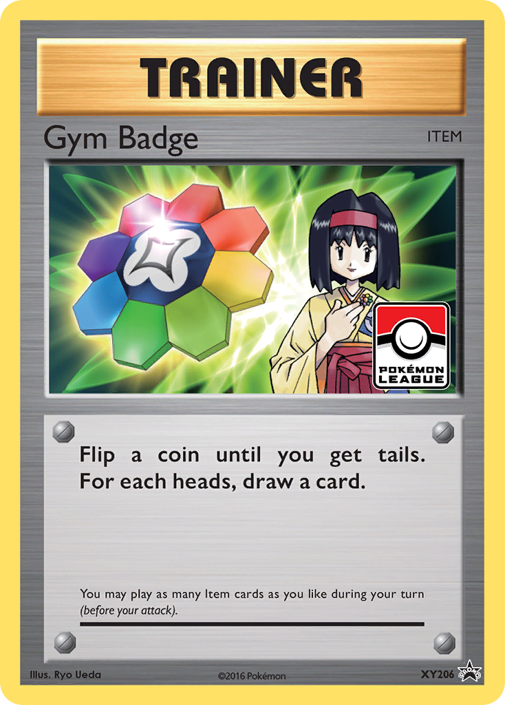 Gym Badge (XY206) (Erika) [XY: Black Star Promos] | Card Citadel