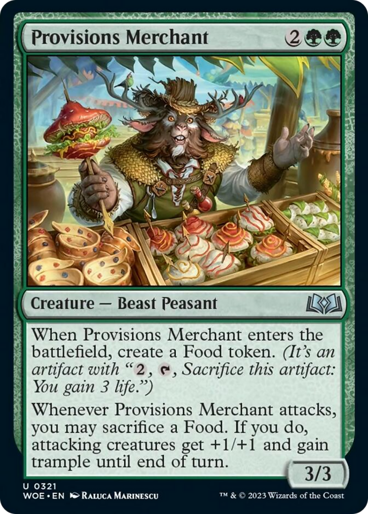 Provisions Merchant [Wilds of Eldraine] | Card Citadel