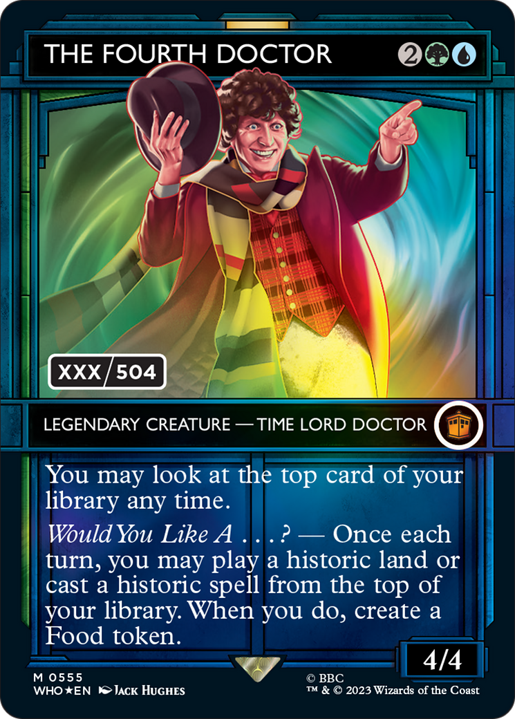 The Fourth Doctor (Serialized) [Doctor Who] | Card Citadel