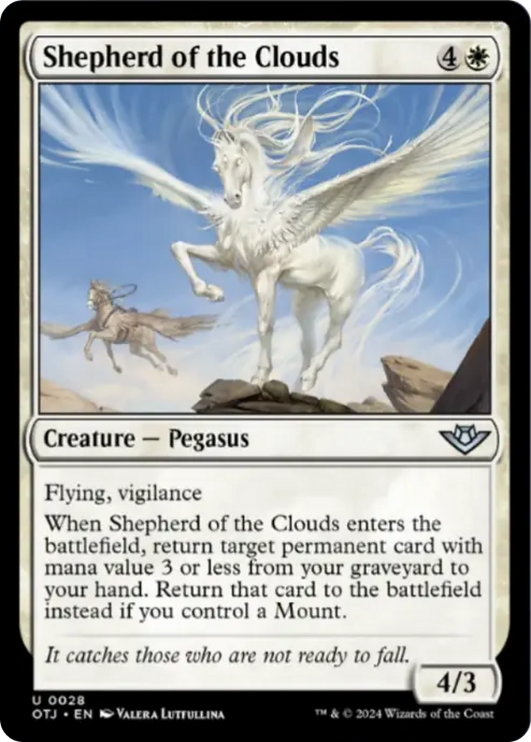 Shepherd of the Clouds [Outlaws of Thunder Junction] | Card Citadel