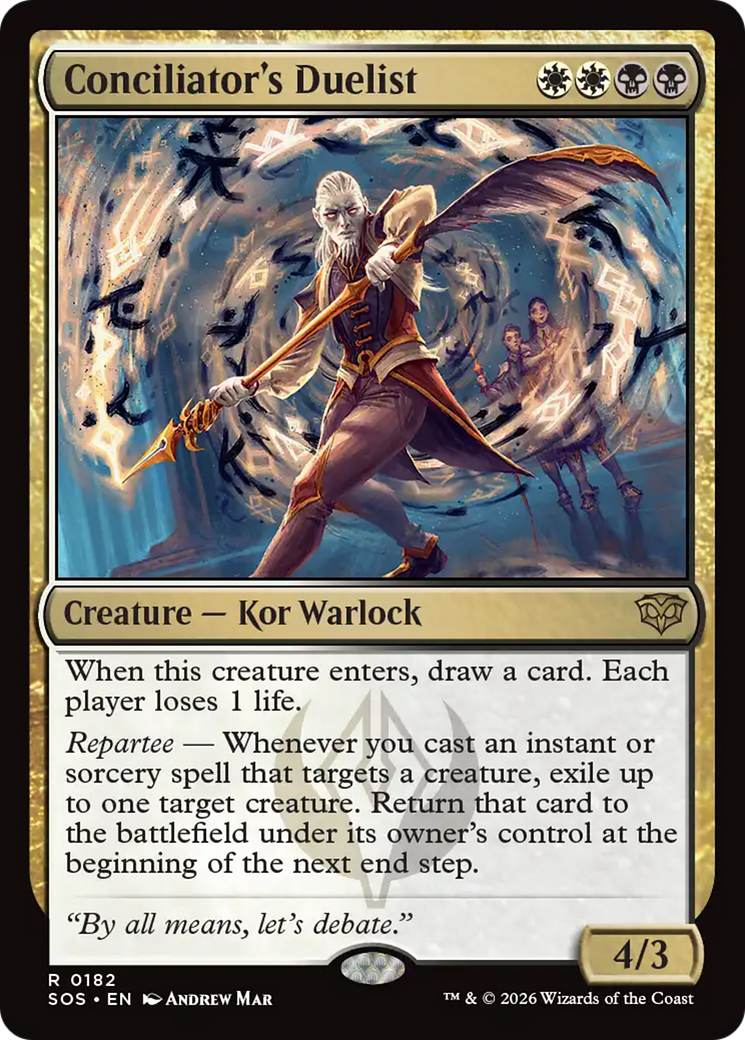 Conciliator's Duelist [Secrets of Strixhaven] | Card Citadel