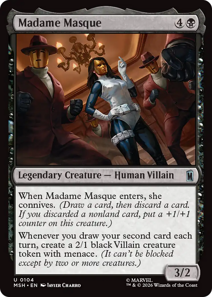 Madame Masque [Marvel Super Heroes] | Card Citadel