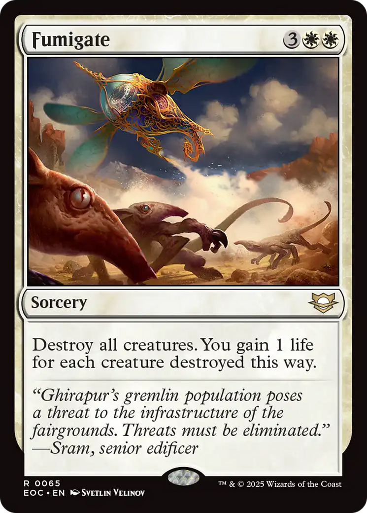 Fumigate [Edge of Eternities Commander] | Card Citadel