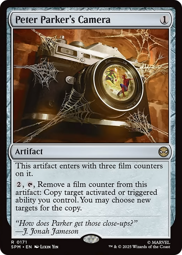 Peter Parker's Camera [Marvel's Spider-Man] | Card Citadel