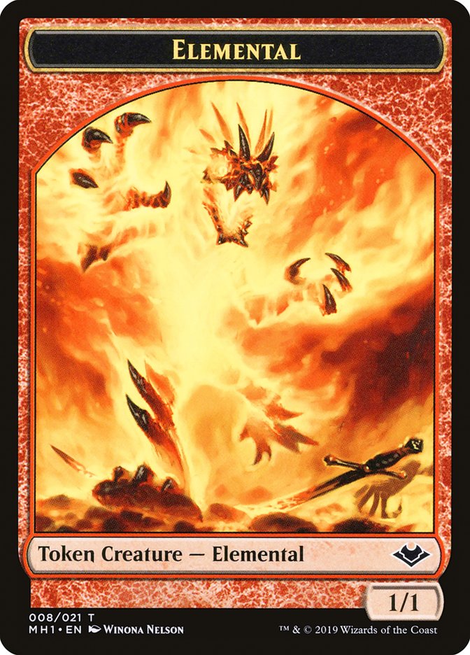Elemental Token (008/021) [Modern Horizons Tokens] | Card Citadel