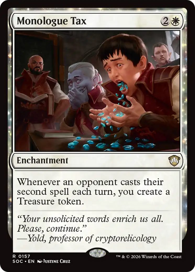 Monologue Tax [Secrets of Strixhaven Commander] | Card Citadel