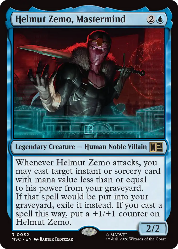 Helmut Zemo, Mastermind [Marvel Super Heroes Commander] | Card Citadel