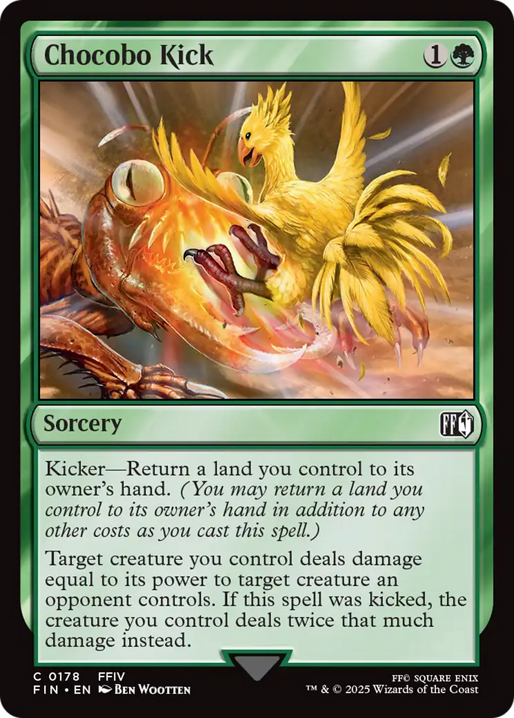 Chocobo Kick [FINAL FANTASY] | Card Citadel