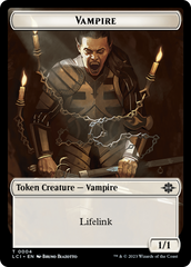 Vampire // Spirit Double-Sided Token [The Lost Caverns of Ixalan Tokens] | Card Citadel